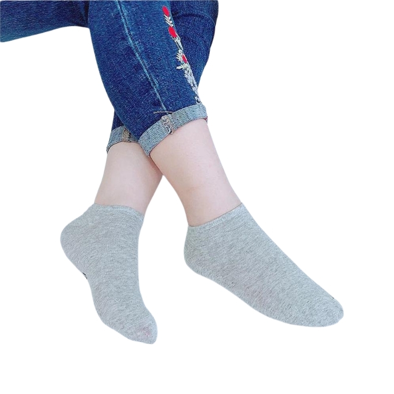 Vớ (tất) ATINTA nam nữ cổ thấp 015 - Đàn hồi cao, cotton cao cấp khử mùi, thấm hút, êm ái - Vớ Nam Thành