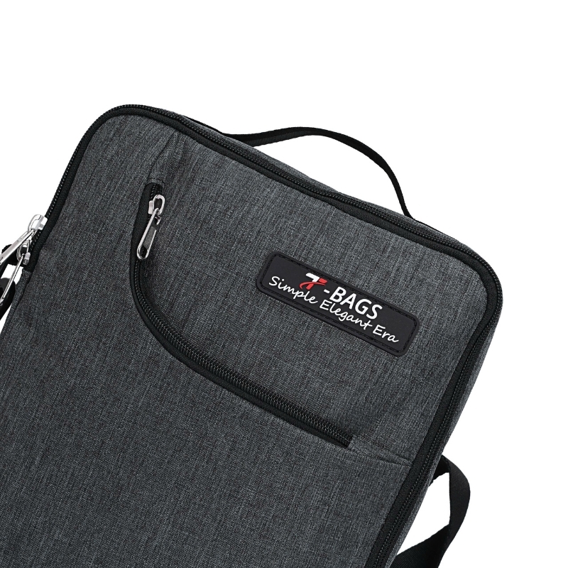 Túi đeo chéo tablet 11 inch T-BAGS TB02-Leo - Gọn nhẹ, đa ngăn, trượt nước, có quai xách, dây đeo tháo rời