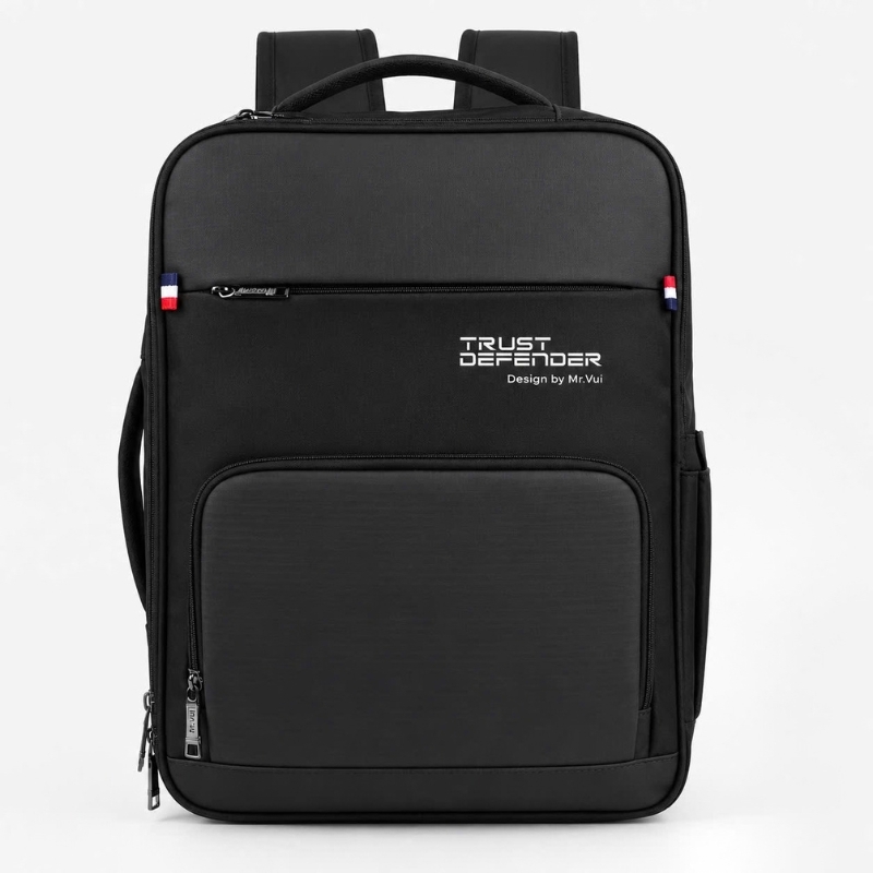 Cặp đa năng MR VUI 455 laptop 14.6 inch - Balo / Túi đeo công sở, học sinh, 2in1, chống thấm, chống sốc