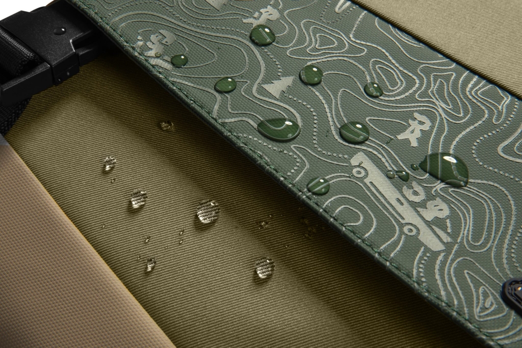 TÚI ĐEO CHÉO TOMTOC (USA) SLASH-T27 SHOULDER BAG GREEN T27S1T1GC