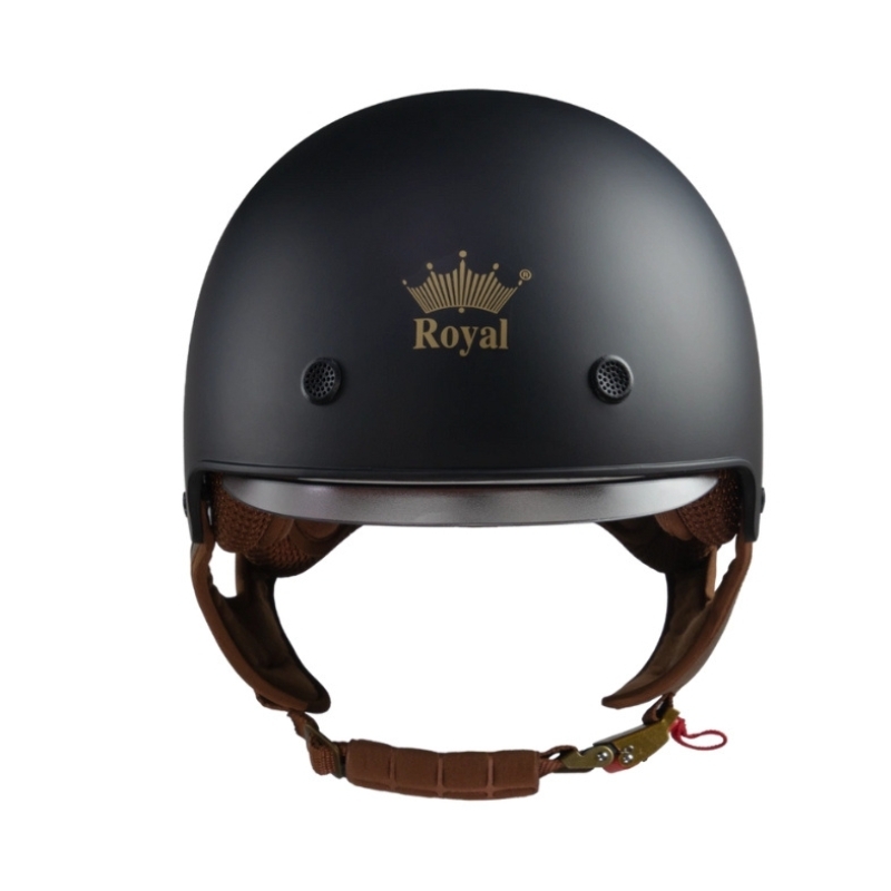 Mũ bảo hiểm 1/2 đầu ROYAL M239 kính âm full mặt - MBH nửa đầu giấu kính cao cấp, gọn nhẹ, chuẩn an toàn
