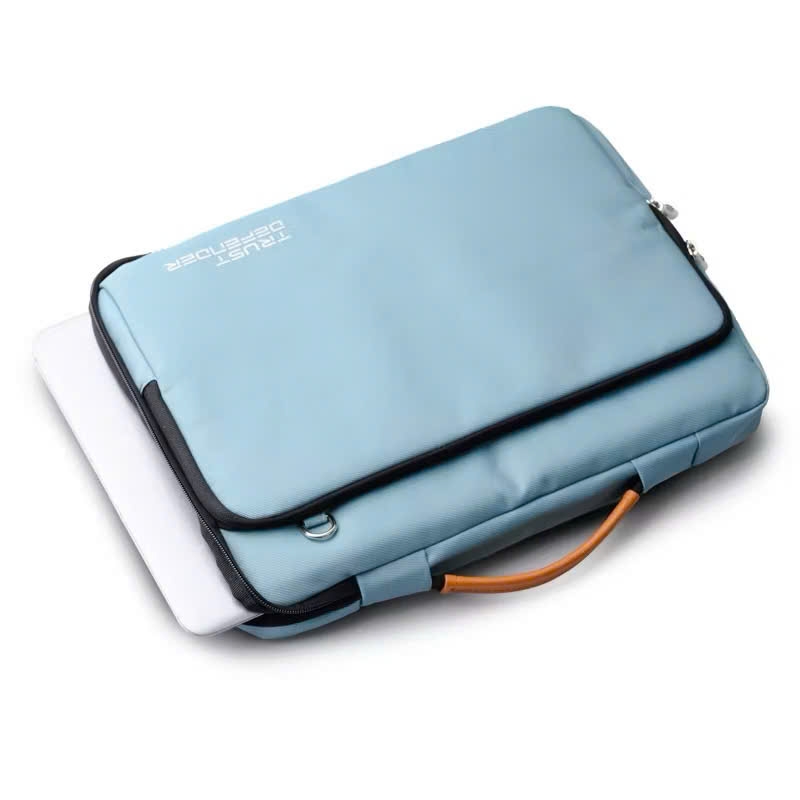 Túi chống sốc đeo chéo laptop 14 inch MR VUI 014 đệm lót dày dặn, chống thấm nước, có đai gài cần kéo vali