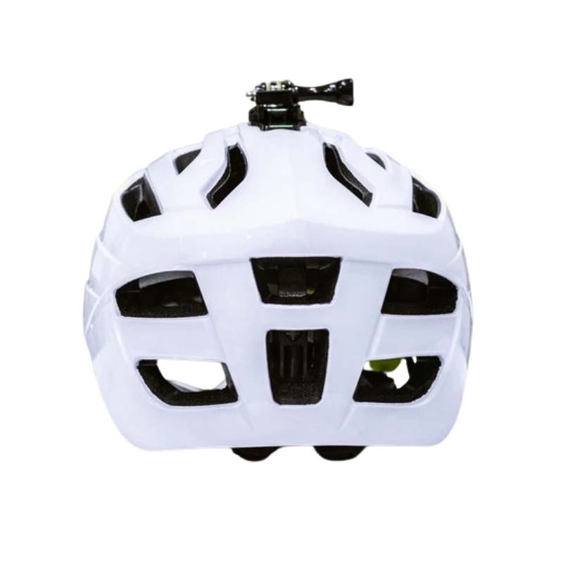Mũ bảo hiểm xe đạp 1/2 đầu EGO EB-46 siêu nhẹ có kính nam châm, chốt gắn camera hành trình, điều chỉnh size