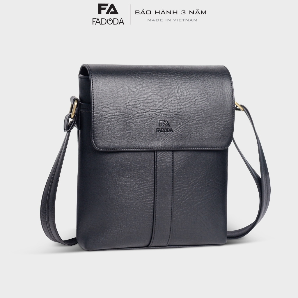 Túi đeo chéo da đựng iPad 11 inch cho nam FADODA FDC11