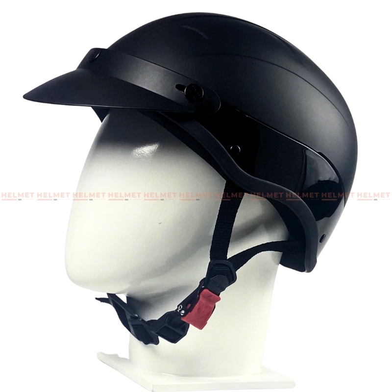 Mũ bảo hiểm 1/2 đầu KIM MINH dành cho người có vòng đầu lớn - MBH nửa đầu size lớn, chống va đập, chắc chắn
