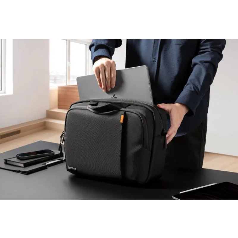 Túi xách / đeo chéo laptop 17 inch TOMTOC A31 Defender 26L Shoulder Bag - A31G1D1 nhiều ngăn, đai gài vali