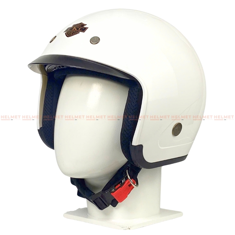 Mũ bảo hiểm 3/4 đầu kính âm CKC 709 - MBH giấu kính ĐỨC HUY unisex hiện đại chuẩn an toàn, chịu va đập mạnh