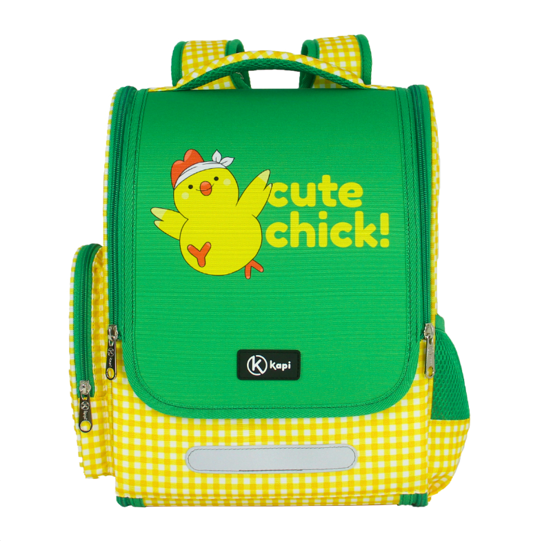 Balo Chống Gù Dành Cho Học Sinh Tiếu Học Lớp 1-3 KAPI Cute Chicken