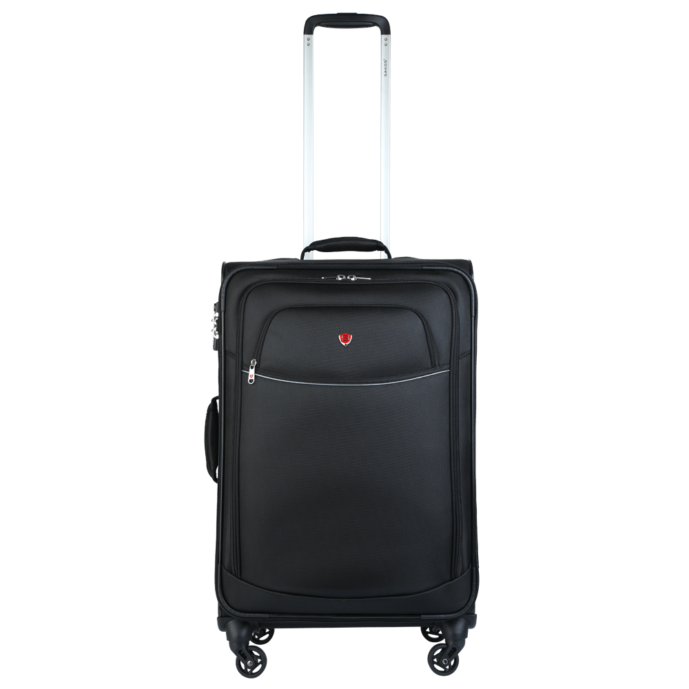 Vali Vải Ký Gửi 24 Inch Size M SAKOS Spazio - Khóa số an ninh quốc tế TSA