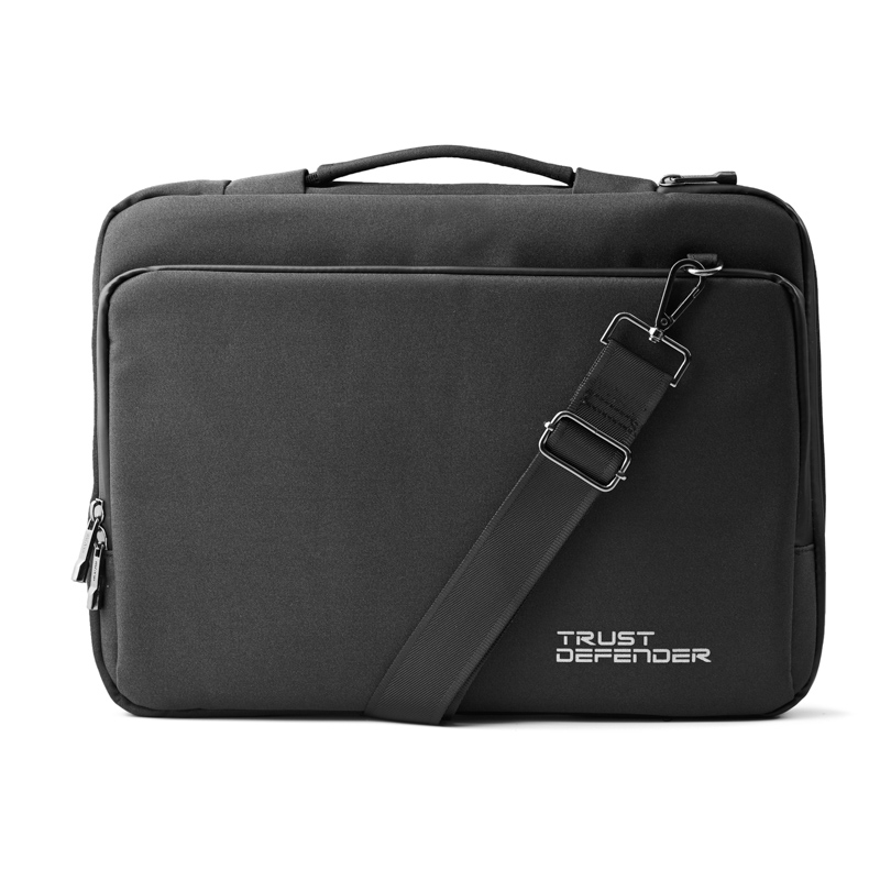 Túi chống sốc laptop 15.6 inch MR VUI 012 siêu nhẹ có dây đeo, vải trượt nước - Màu đen, xanh navy, xám