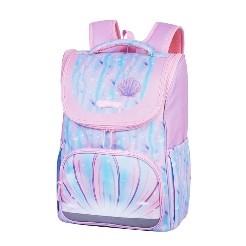 Balo chống gù siêu nhẹ STARGO Wiggy / Lolly cho bé gái học sinh tiểu học lớp 3 4 5 - Đứng form, cài trợ lực