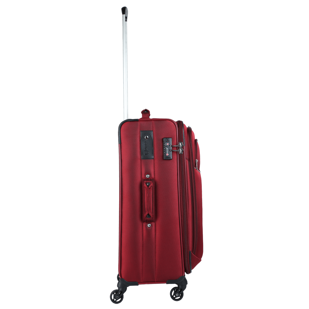 Vali Vải Ký Gửi 24 Inch Size M SAKOS Spazio - Khóa số an ninh quốc tế TSA