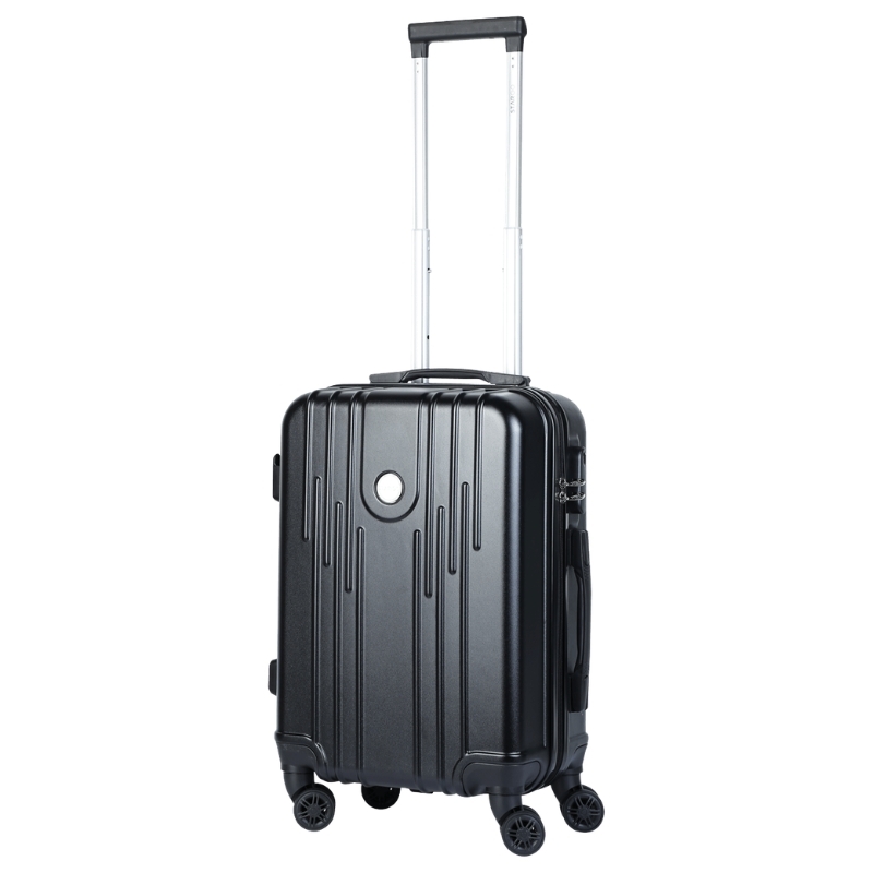 Vali kéo nhựa STARGO Brillant size S xách tay cabin 20 inch, khóa 3 số, có móc treo, vách chống đổ, đai chữ X