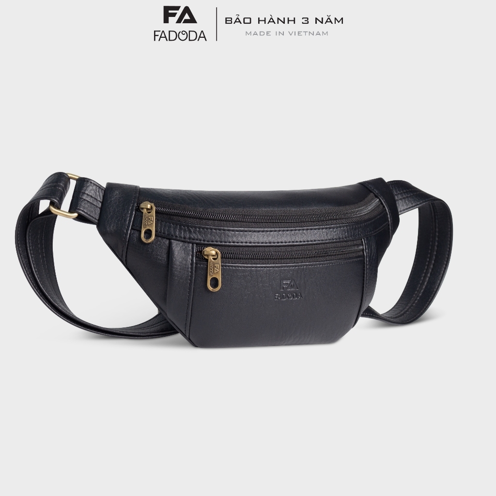 Túi đeo chéo bao tử unisex không thấm nước FADODA FDC8