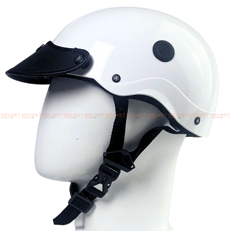 Mũ bảo hiểm 1/2 đầu mỏ da ĐỨC HUY 309 JOKO - MBH nửa đầu hiện đại, an toàn, êm nhẹ, thoải mái