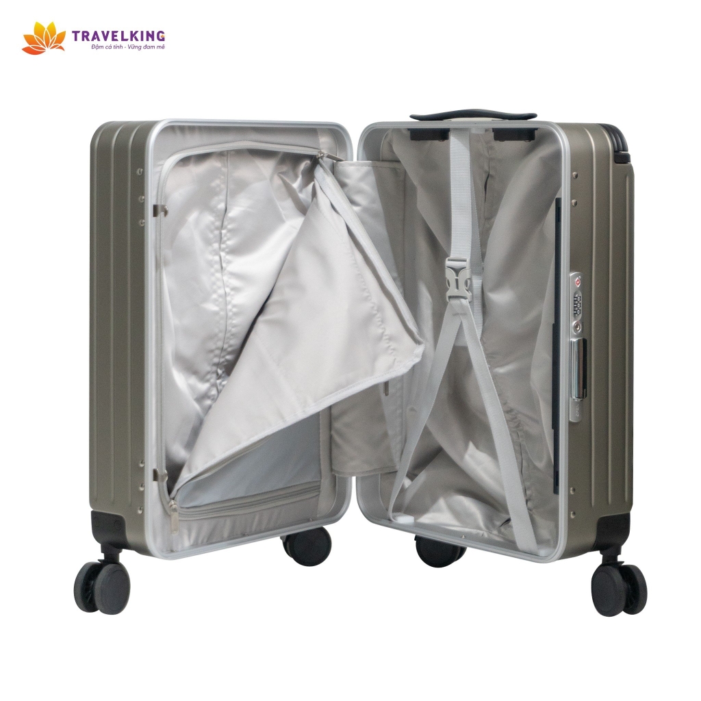 Vali Khung Nhôm Doanh Nhân 20 inch HÙNG PHÁT Travelking 8082