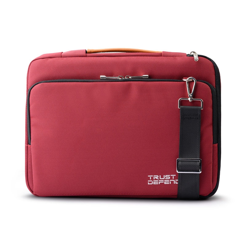 Túi chống sốc đeo chéo laptop 14 inch MR VUI 014 đệm lót dày dặn, chống thấm nước, có đai gài cần kéo vali