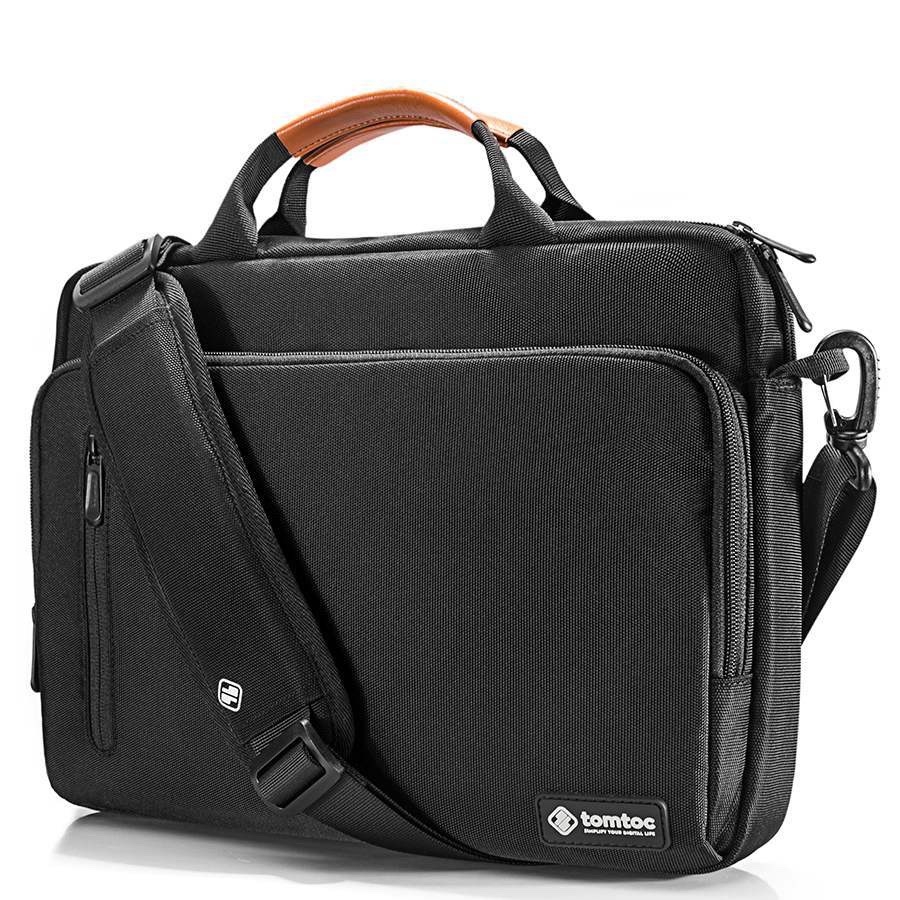 Túi Xách Laptop / Đeo Vai Chống Sốc TOMTOC Briefcase Premium For 13 14 MacBook/Pro/Surface/Ultrabook A43