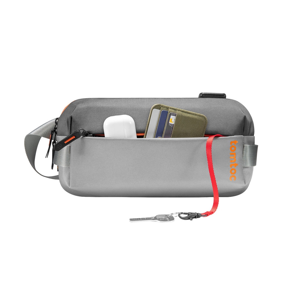 Túi Đeo Chéo TOMTOC Lightweight Codura Sling Bag T21S1G1 Gray