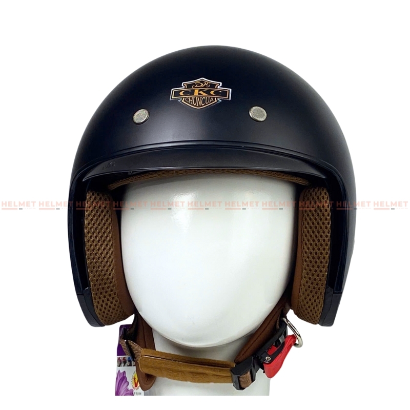 Mũ bảo hiểm 3/4 đầu kính âm CKC 709 - MBH giấu kính ĐỨC HUY unisex hiện đại chuẩn an toàn, chịu va đập mạnh