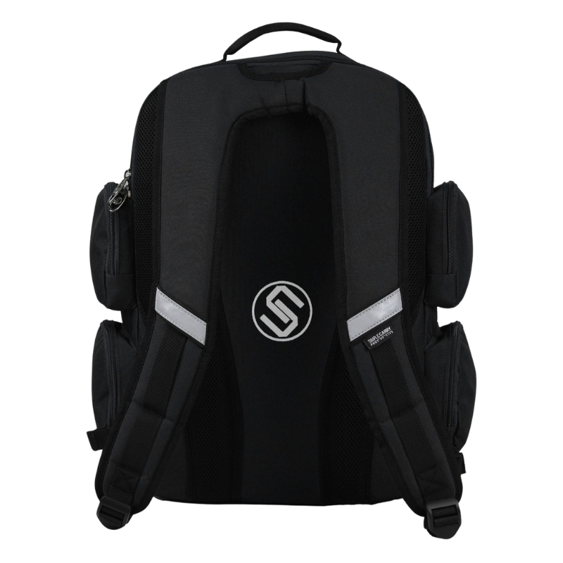 Balo du lịch size đại laptop 17.3 inch SIMPLECARRY R-City 2 - Dung tích lớn, rất nhiều ngăn, trượt nước