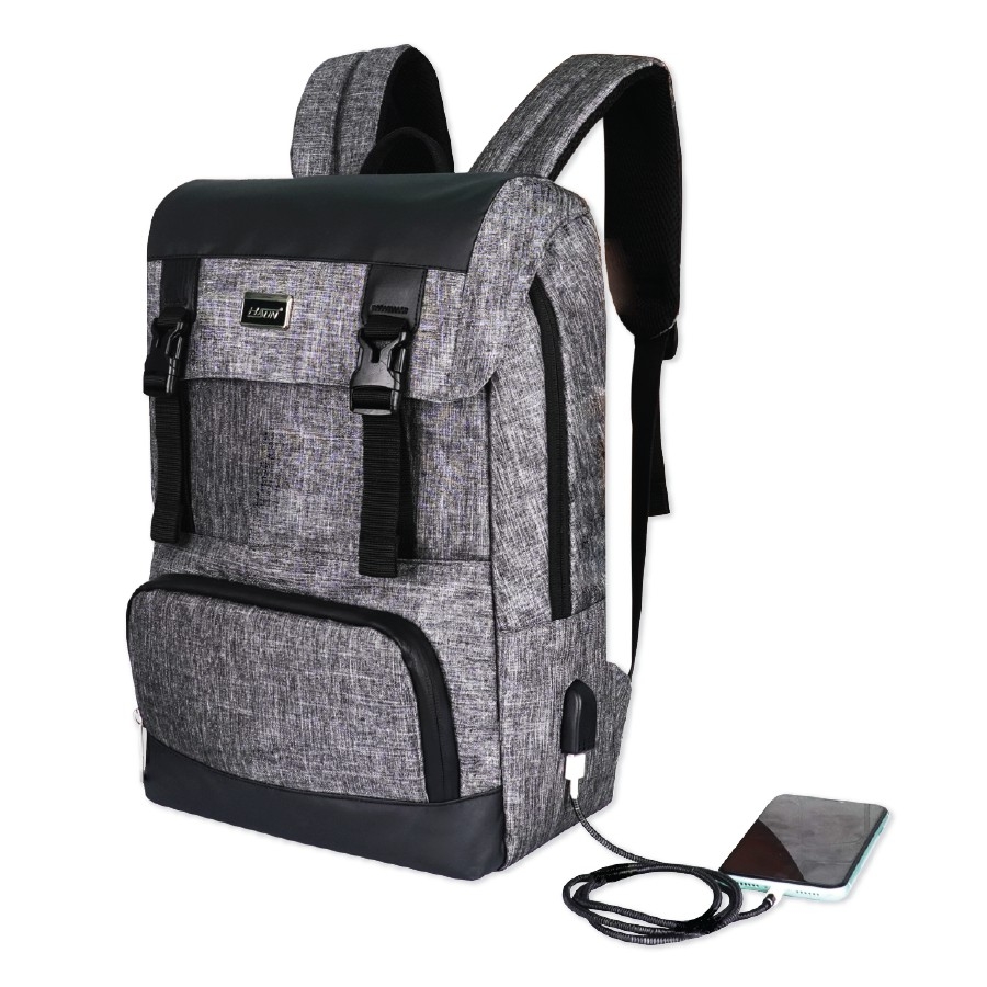 Balo Laptop Hasun HS 2003 có cổng sạc USB thông minh - BH 2 Năm