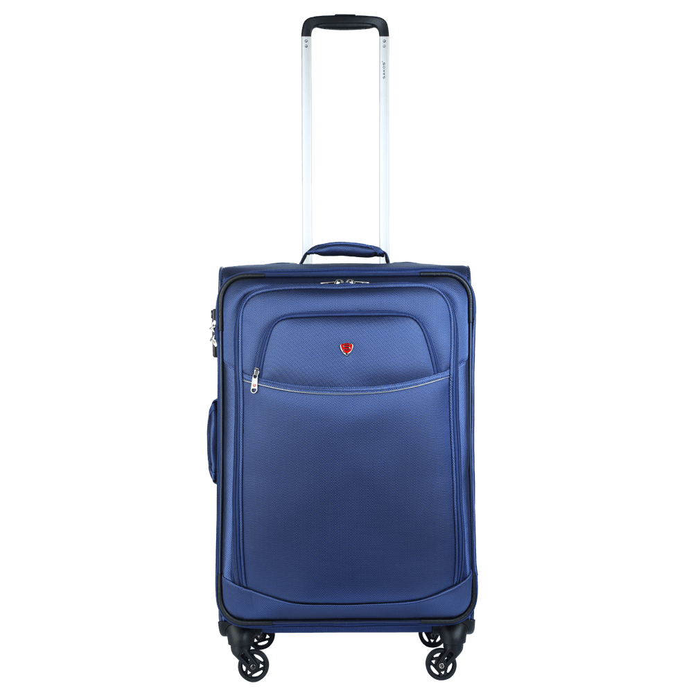 Vali Vải Ký Gửi 24 Inch Size M SAKOS Spazio - Khóa số an ninh quốc tế TSA