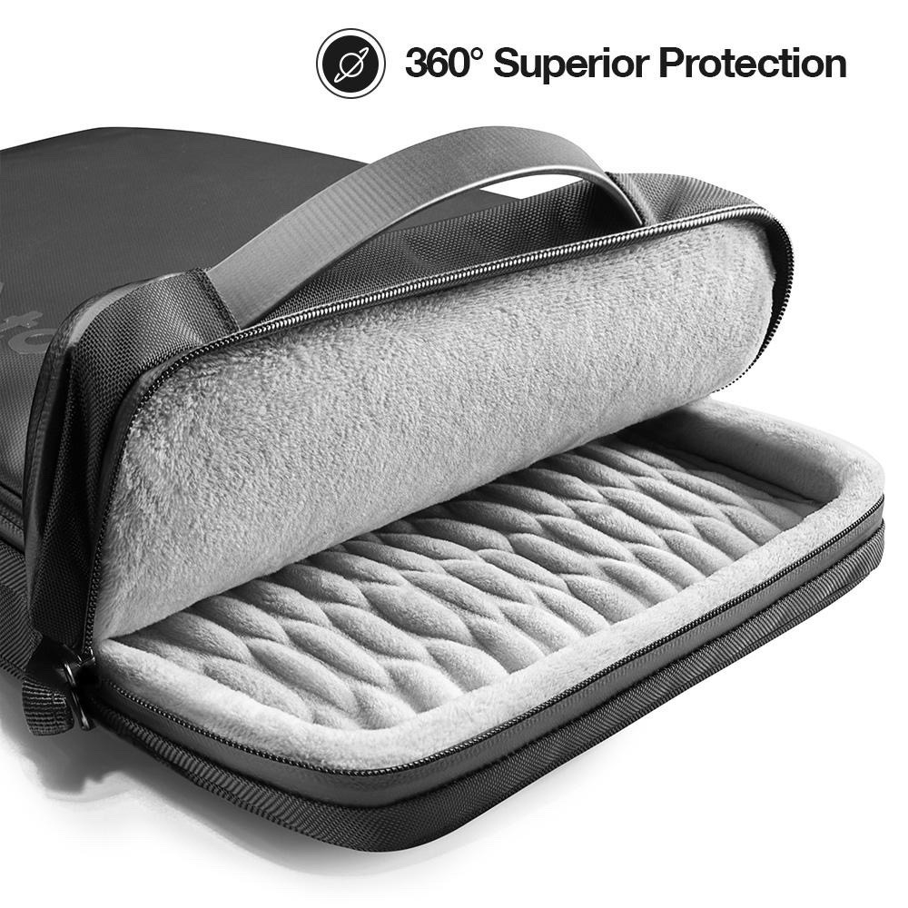 Túi Đeo Chéo TOMTOC Urban Codura Shoulder Bags Black Macbook Ultrabook 13 14 inch H14-C01D / 15 16 inch H14-E02D