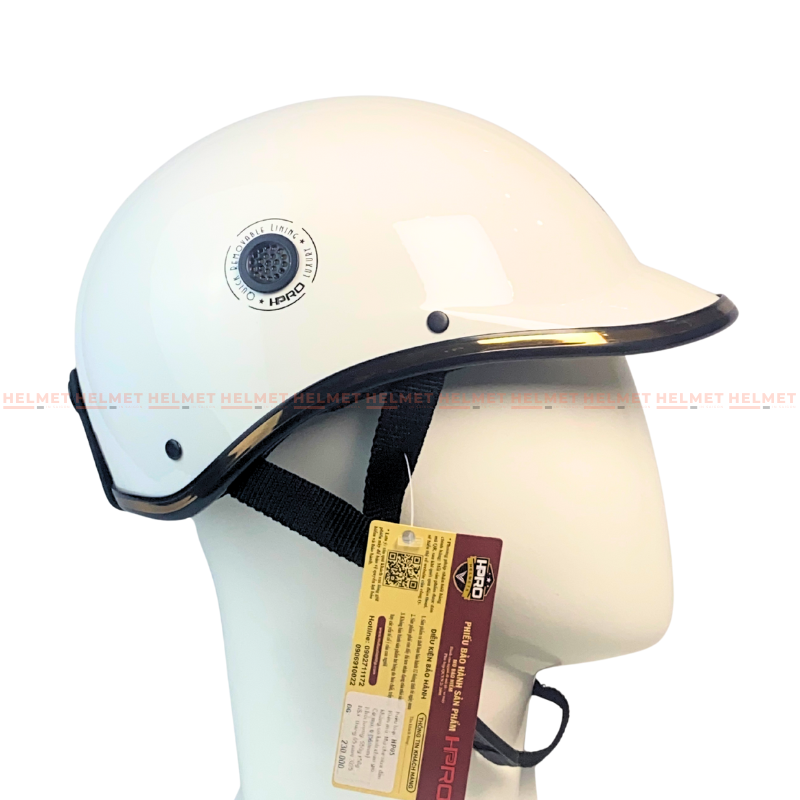 Mũ bảo hiểm 1/2 đầu HPRO HP05 mỏ liền, có lỗ thông gió - Chắn chắc, chống va đập