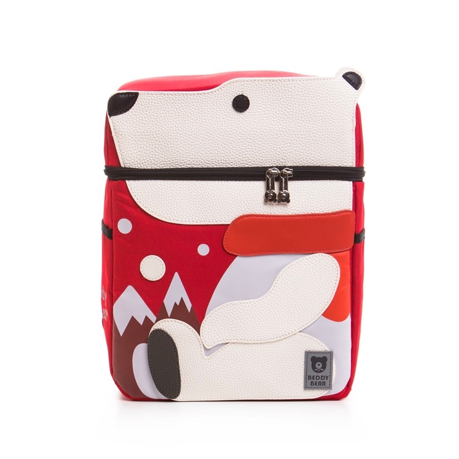 Balo Tiểu Học Chống Gù BEDDYBEAR Cute Bag Họa Tiết Gấu Bắc Cực Cho Bé YE-GAU