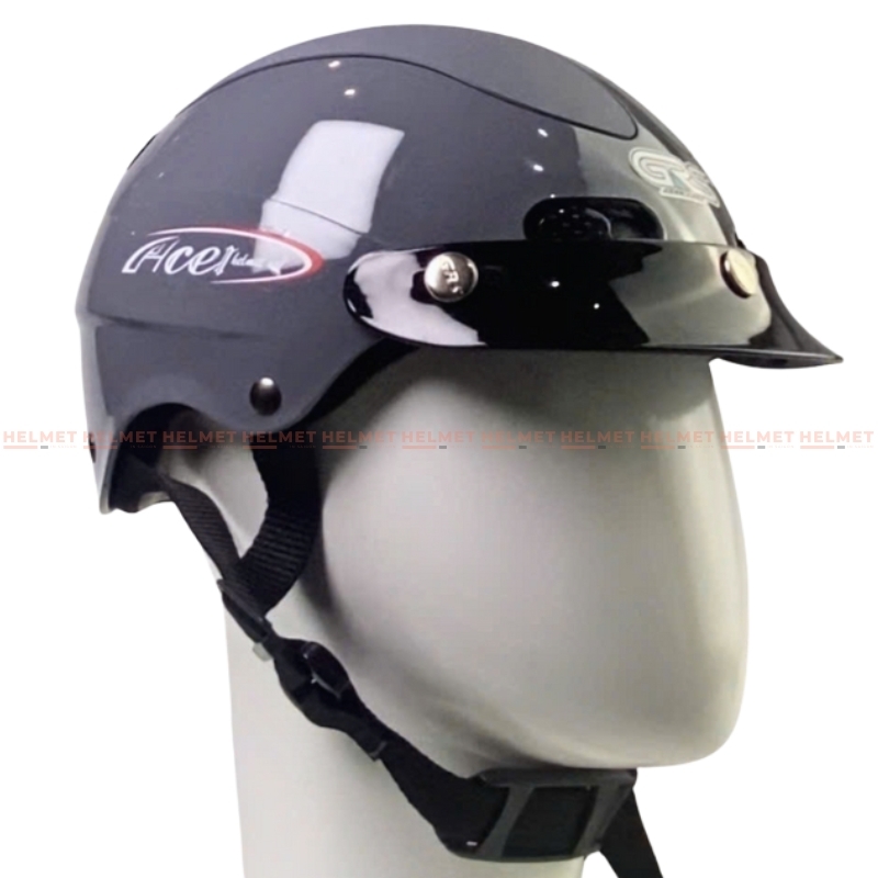 Mũ bảo hiểm 1/2 đầu GRS A102 - MBH nửa đầu gọn nhẹ chuẩn an toàn, chịu va đập mạnh, thoáng khí