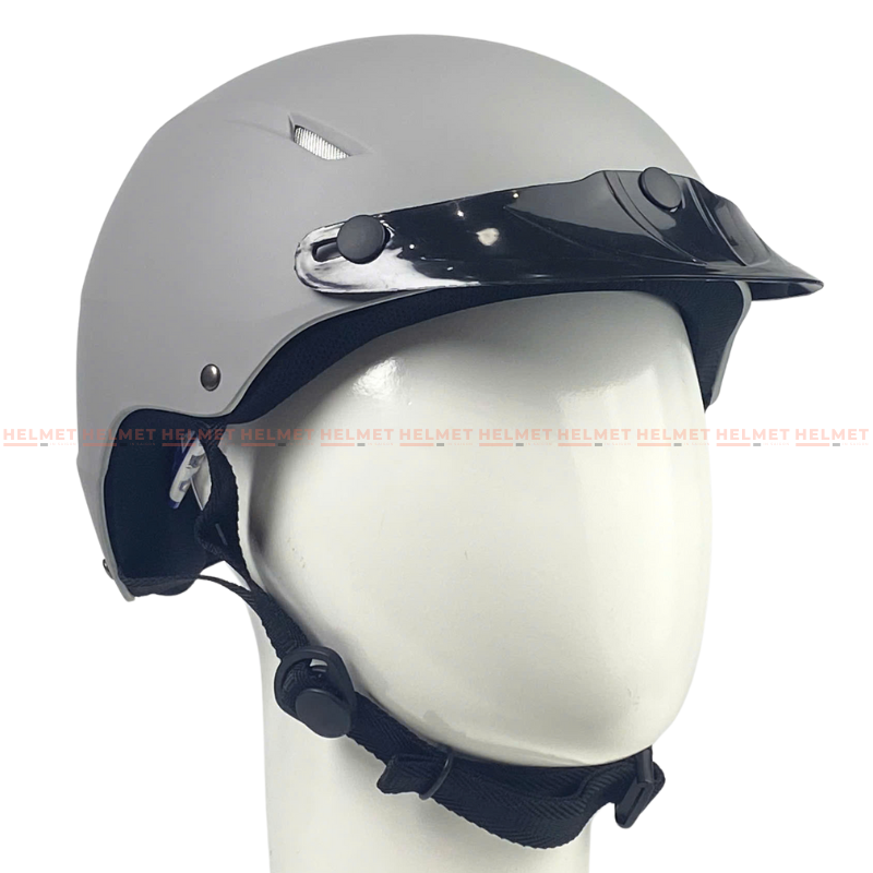 Mũ bảo hiểm 1/2 đầu Protec VIC không kính - MBH nửa đầu thoáng khí, êm nhẹ, đơn giản, chắc chắn, chịu va đập tốt