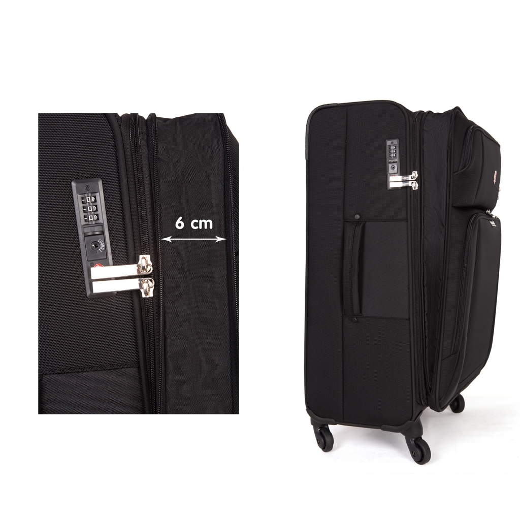 Vali kéo vải LUGBRO TRANSPORTER size xách tay cabin 20 inch siêu nhẹ