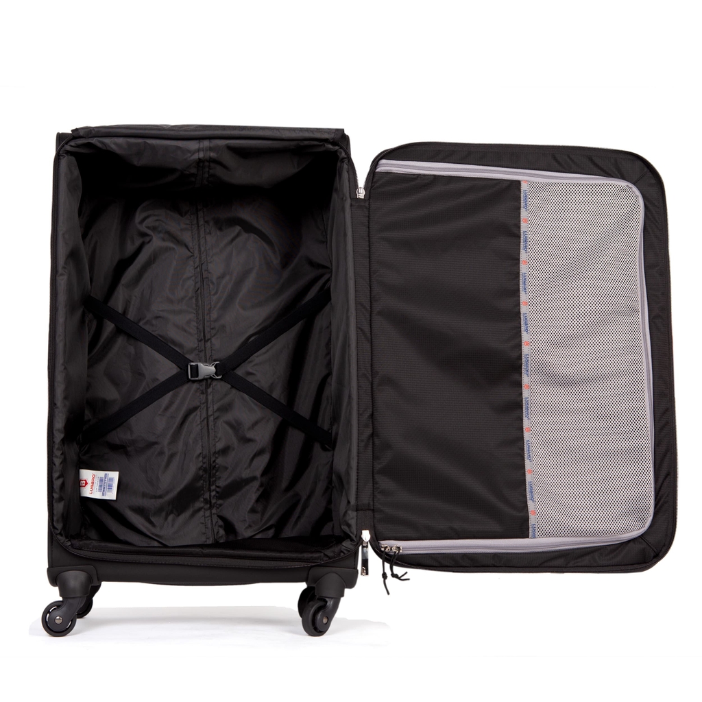 Vali Vải 25 Inch Có Thể Nới Rộng, Nhiều Ngăn Tiện Ích LUGBRO TRANSPORTER 69