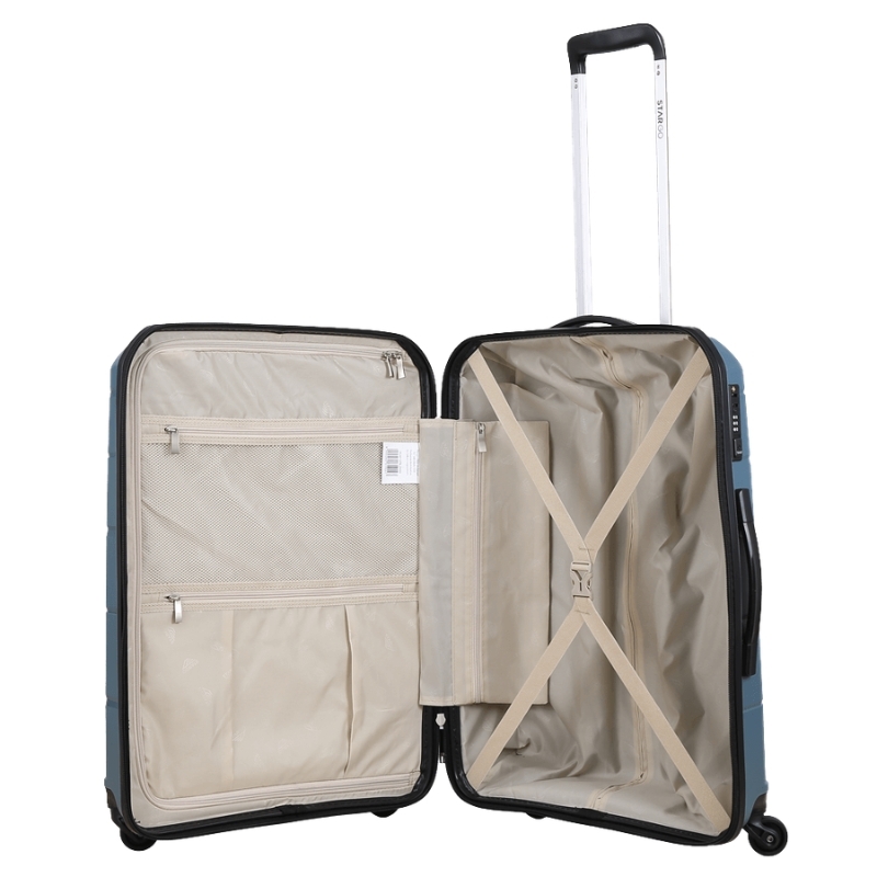 Vali Kéo Nhựa Size M Ký Gửi STARGO JASPER 24 inch