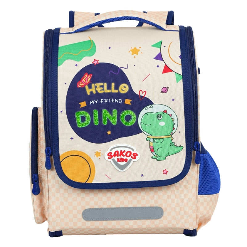Balo chống gù Học Sinh Tiểu Học SAKOS KID JOLLY - BH Dài Hạn