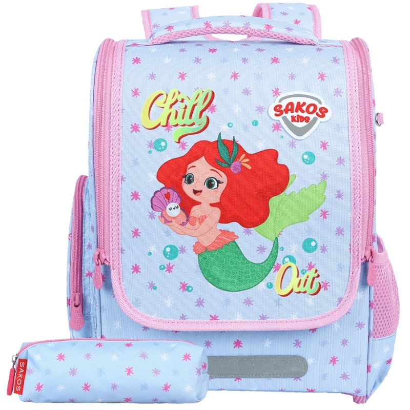 Balo chống gù Học Sinh Tiểu Học SAKOS KID JOLLY - BH Dài Hạn