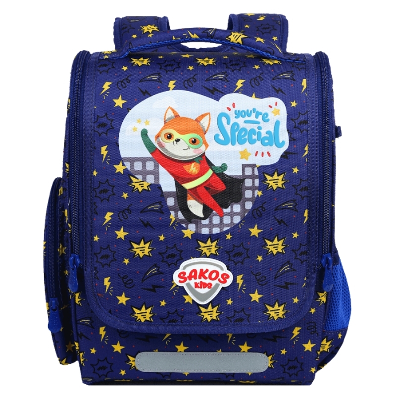 Balo chống gù Học Sinh Tiểu Học SAKOS KID JOLLY - BH Dài Hạn