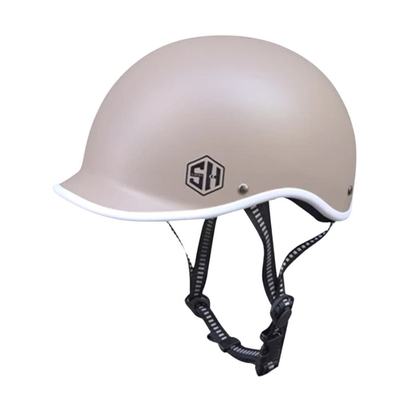 Mũ bảo hiểm 1/2 đầu Napoli N02 kiểu Nhật, Free Size cho vòng đầu 55-58cm - Hàng Chính Hãng