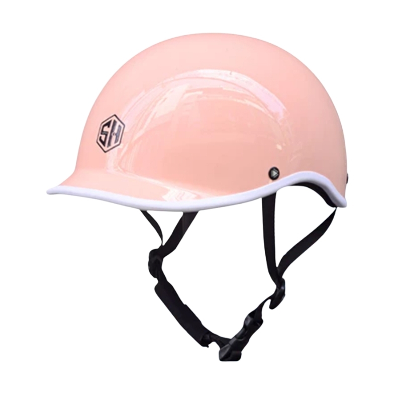 Mũ bảo hiểm 1/2 đầu Napoli N02 kiểu Nhật, Free Size cho vòng đầu 55-58cm - Hàng Chính Hãng