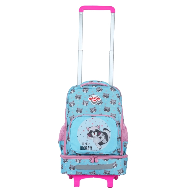 Balo Cần Kéo Học Sinh Thời Trang SAKOS KIDS MOVIL - BH Dài Hạn