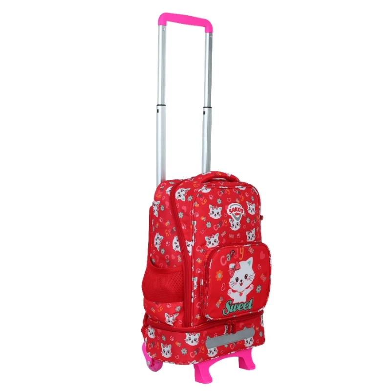Balo Cần Kéo Học Sinh Thời Trang SAKOS KIDS MOVIL - BH Dài Hạn
