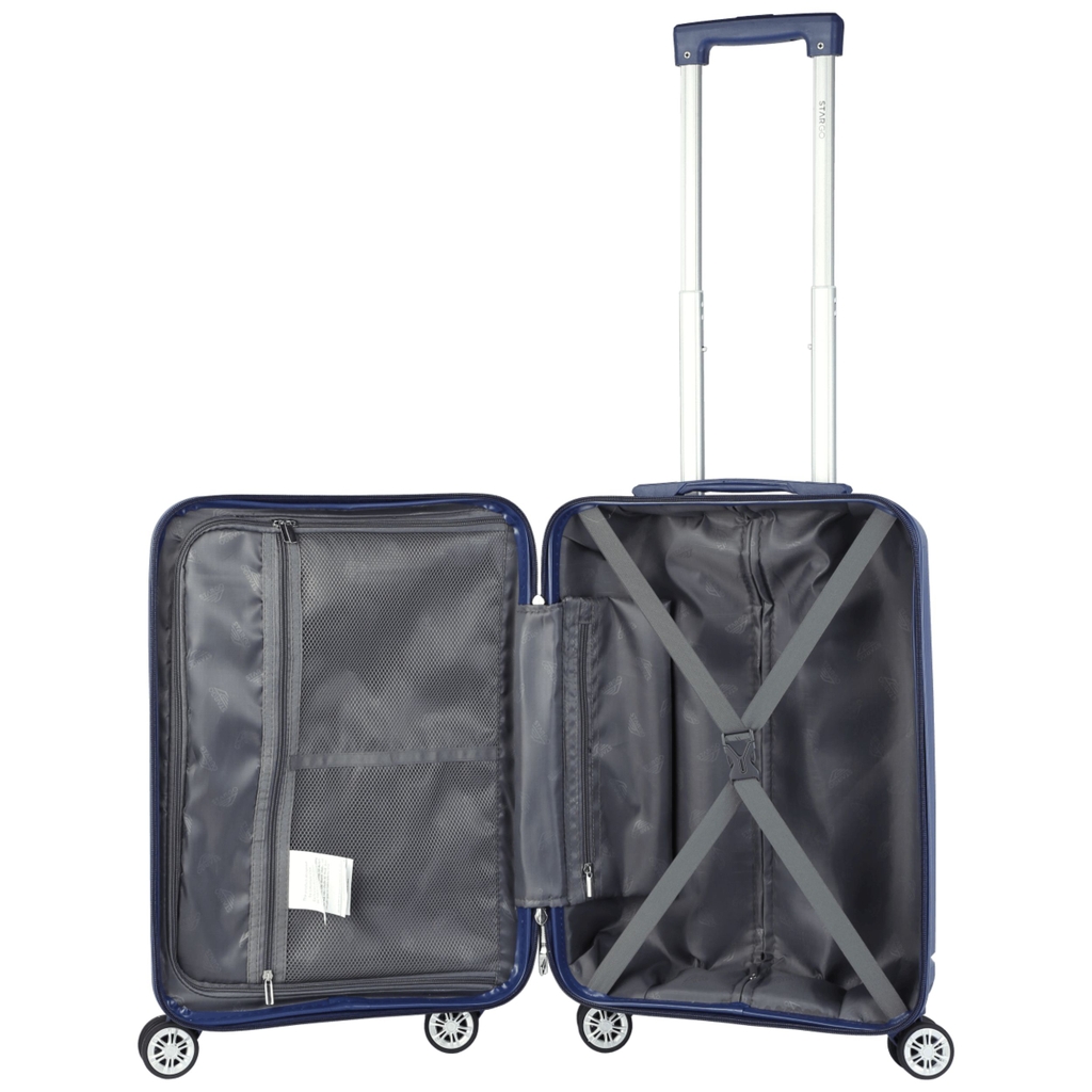 [CHÍNH HÃNG] Vali Kéo Nhựa Du Lịch STARGO CAPSULA - Size S/M (20inch/ 24inch) - Xách tay/ Ký Gửi - Khóa Số - Nhựa PP