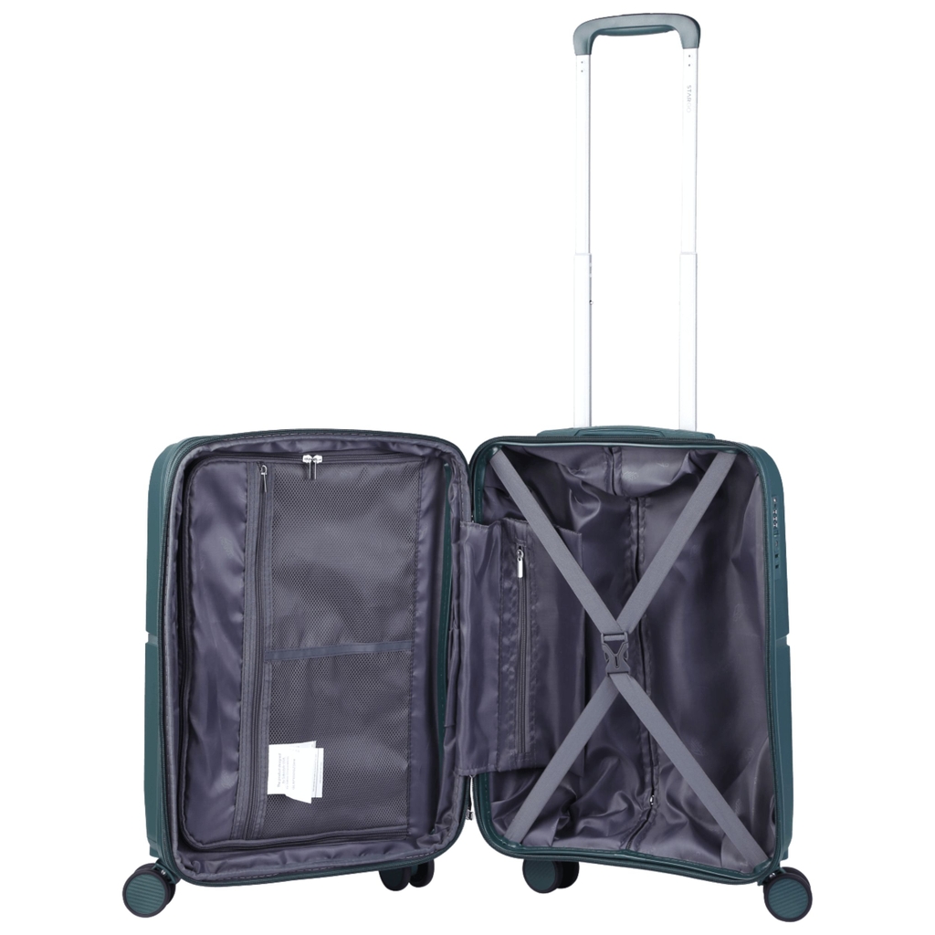 [CHÍNH HÃNG] Vali Kéo Nhựa PP Du Lịch STARGO GARIS - Size S/M/L (20inch/24inch/28inch) - Xách tay / Ký Gửi - Khóa TSA
