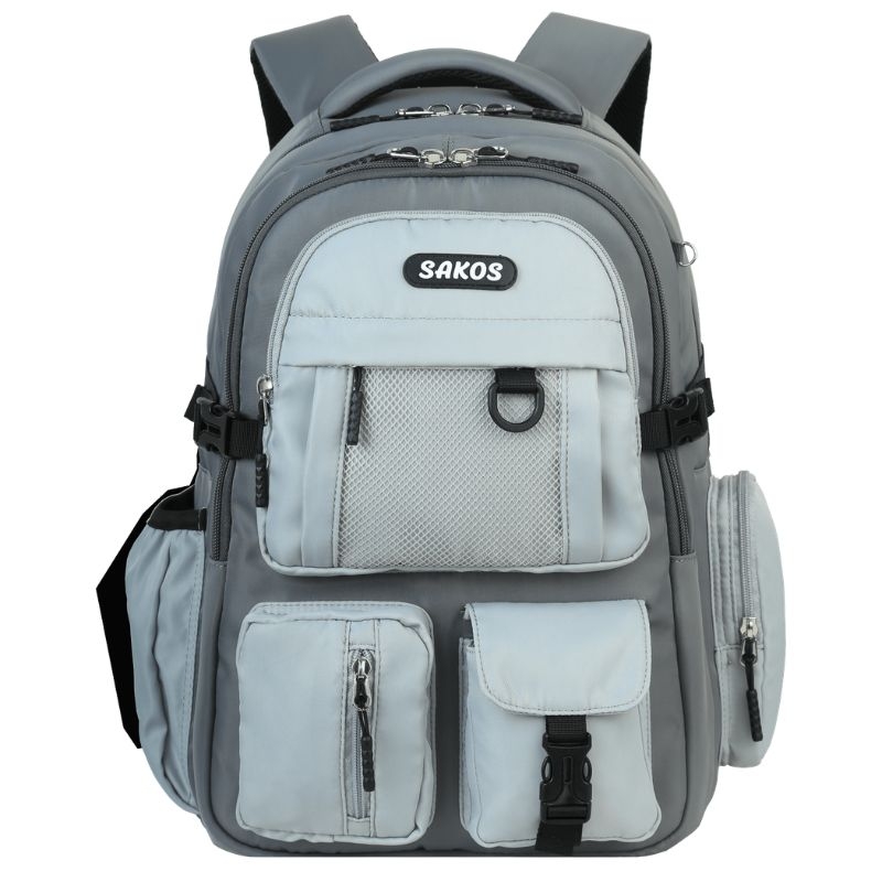 Balo Học Sinh Thời Trang SAKOS STORMY - Thiết Kế Đơn Giản, Siêu Nhẹ - BH Dài Hạn