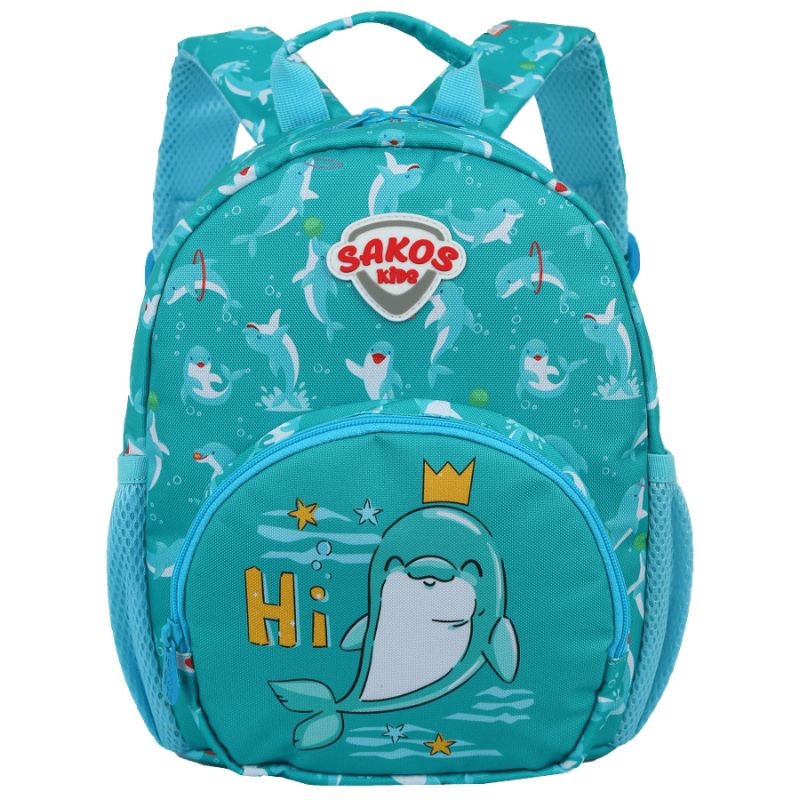 Balo Mẫu Giáo Trẻ Em Hình Thú SAKOS LOLLIPOP - Họa Tiết Dễ Thương Cho Bé - BH Dài Hạn