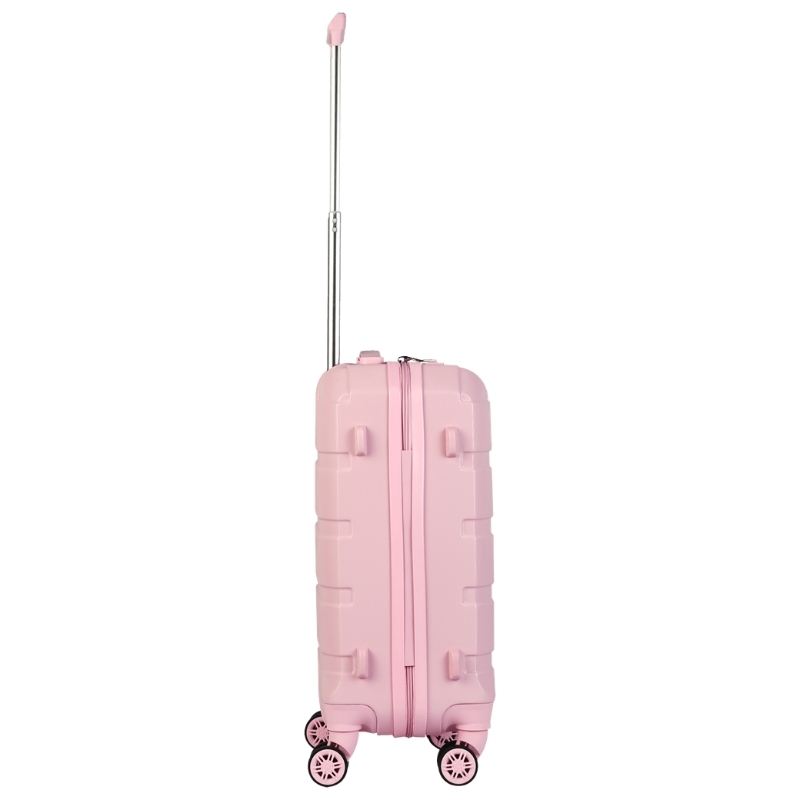 Vali kéo nhựa SAKOS Avenir size S xách tay 20 inch có ngăn nới rộng - Cổng sạc USB - Khóa TSA