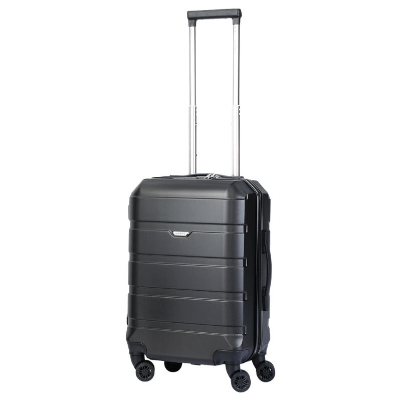 Vali kéo nhựa SAKOS Avenir size S xách tay 20 inch có ngăn nới rộng - Cổng sạc USB - Khóa TSA