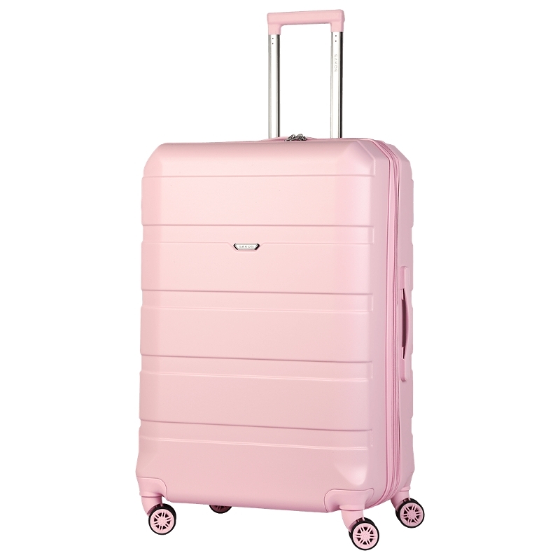 Vali kéo nhựa SAKOS Avenir size L ký gửi 28 inch có ngăn nới rộng - Cổng sạc USB - Khóa TSA