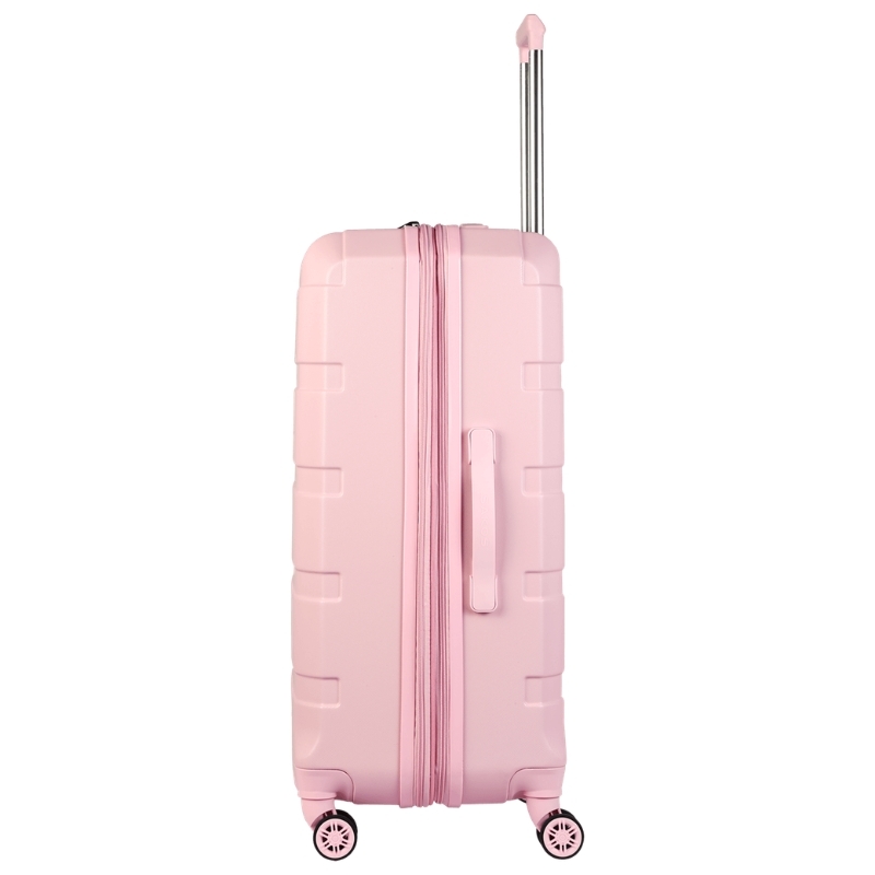 Vali kéo nhựa SAKOS Avenir size L ký gửi 28 inch có ngăn nới rộng - Cổng sạc USB - Khóa TSA